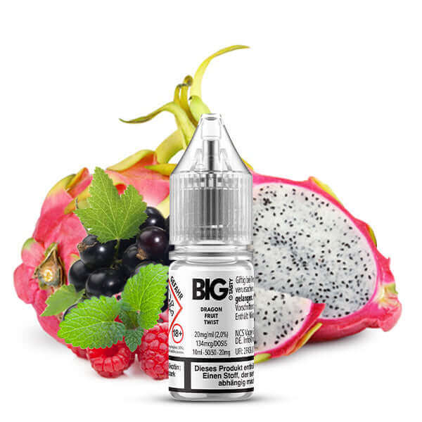 BIG TASTY - Dragon Fruit Twist Nikotinsalz 10 ml - Haus des Dampfes