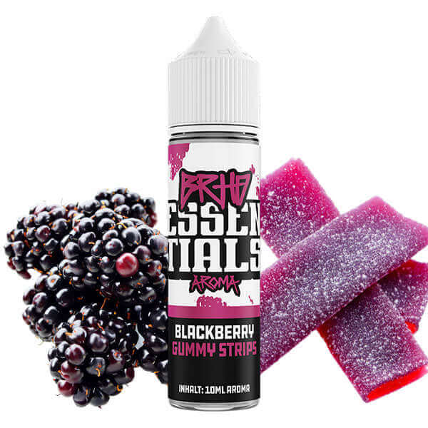 BRHD - Essentials Blackberry Gummy Strips 10ml Aroma - Haus des Dampfes