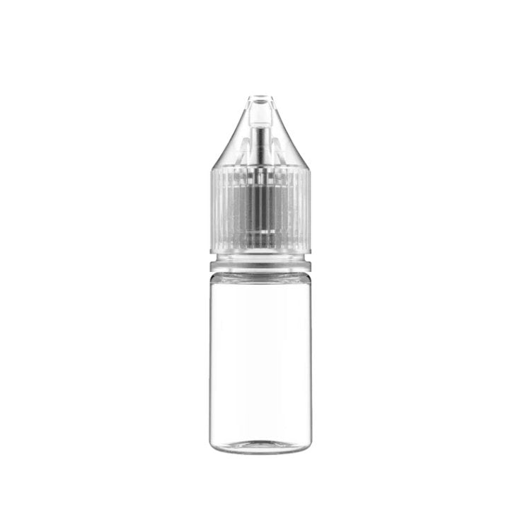 Chubby Gorilla - Leerflasche 10 ml - Flasche transparent + transparente Cap - Haus des Dampfes