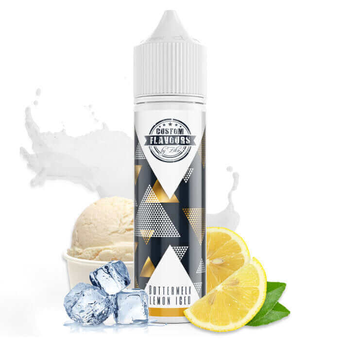 CUSTOM FLAVOURS by Ziko - Bottermelk Lemon Iced - 20 ml Aroma - Haus des Dampfes