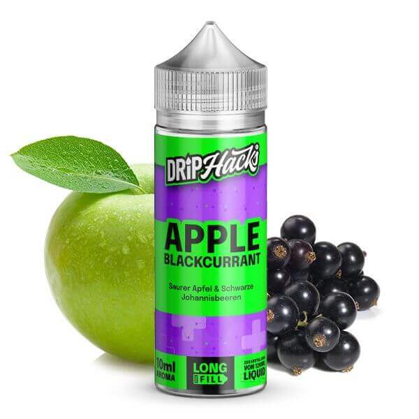 DRIP HACKS - Apple Blackcurrant - 10 ml Aroma - Haus des Dampfes