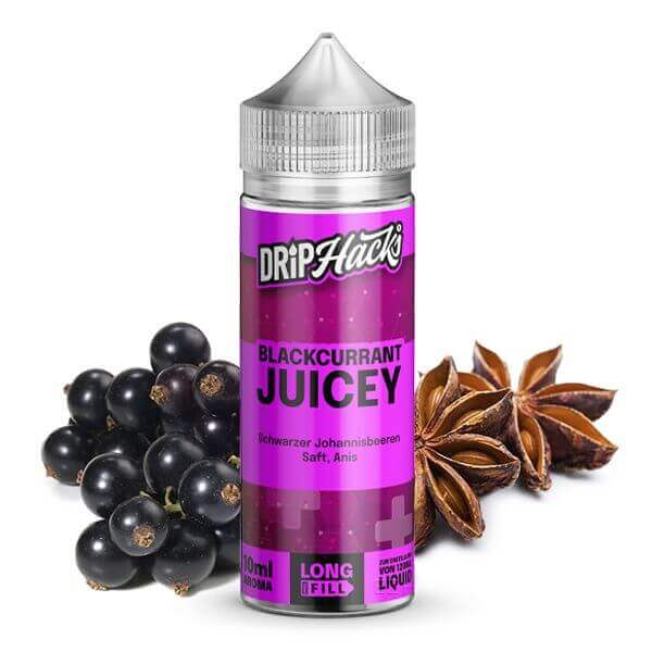 DRIP HACKS - Blackcurrant Juicey - 10 ml Aroma - Haus des Dampfes