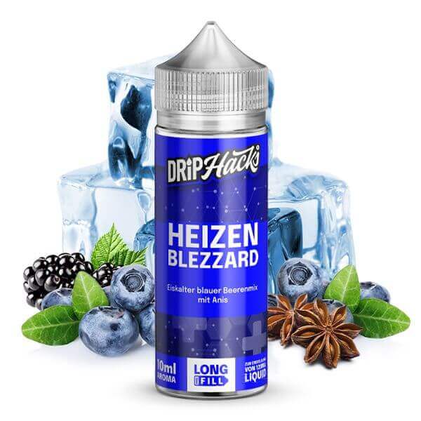 Drip Hacks - Heizen Blezzard - 10 ml Aroma - Haus des Dampfes