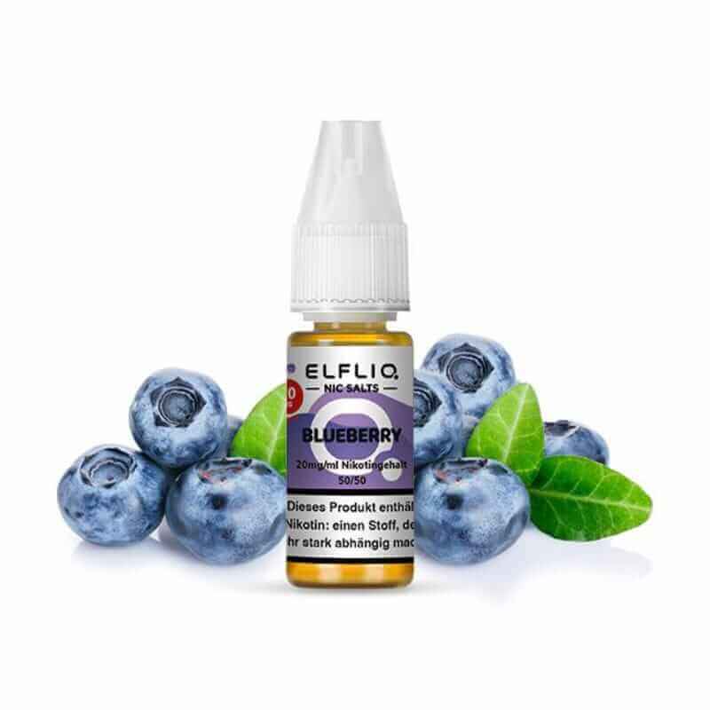 ELFBAR ELFLIQ Blueberry Nikotinsalz Liquid 10 ml - Haus des Dampfes