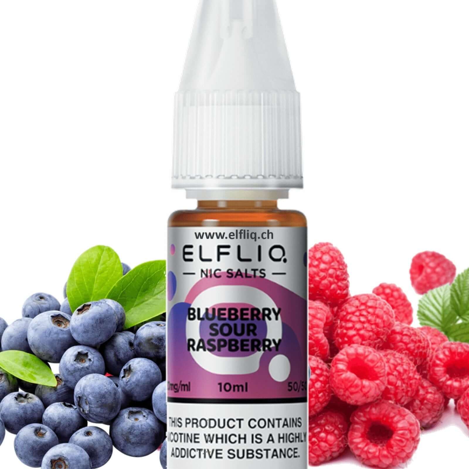 ELFBAR ELFLIQ Blueberry Sour Raspberry 10ml - Haus des Dampfes