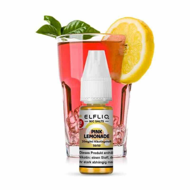 ELFBAR ELFLIQ Pink Lemonade Nikotinsalz Liquid 10 ml - Haus des Dampfes