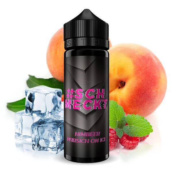 HASHTAG SCHMECKT - Himbeer Pfirsich on Ice - 10 ml Aroma - Haus des Dampfes