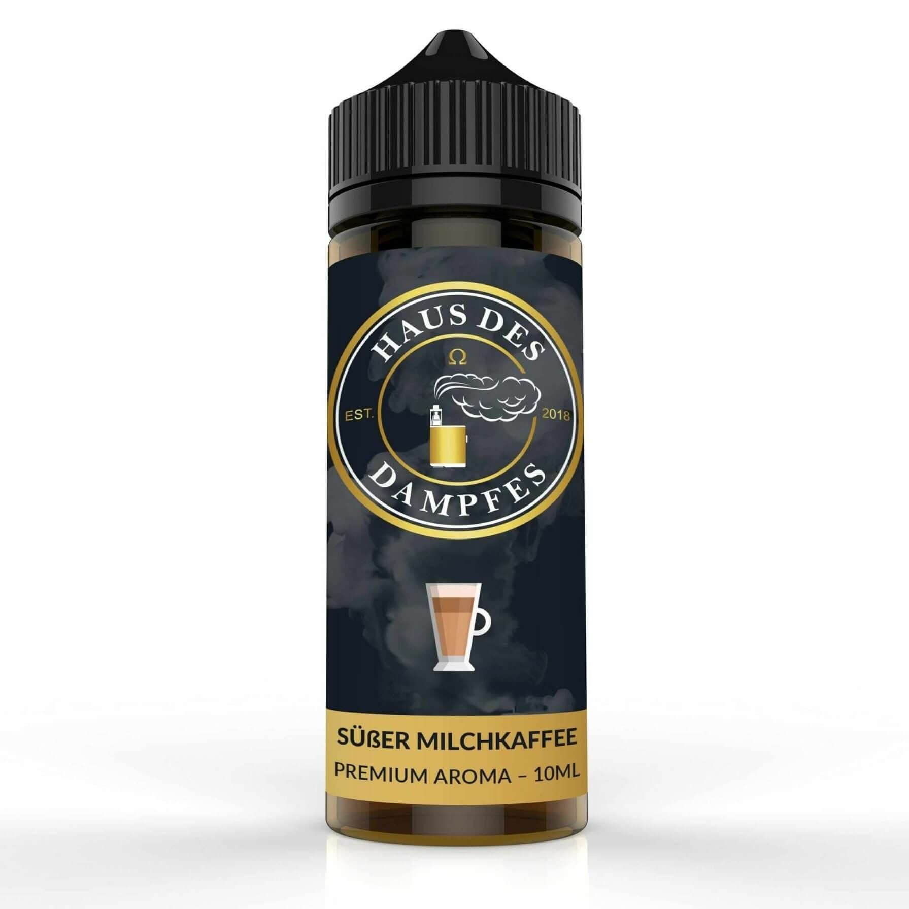 Haus des Dampfes - Süßer Milchkaffee - 10ml Longfill - Haus des Dampfes