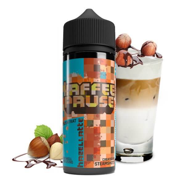 KAFFEEPAUSE - by Steamshots Hazellatte Aroma 10ml - Haus des Dampfes