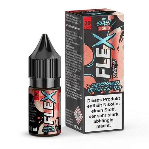 Revoltage - Flex Overdosed Peach Ice Tea Liquid - Haus des Dampfes