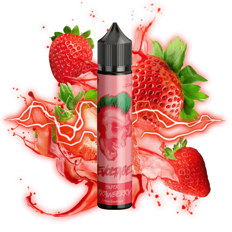 Revoltage - Super Strawberry 15 ml Aroma - Haus des Dampfes