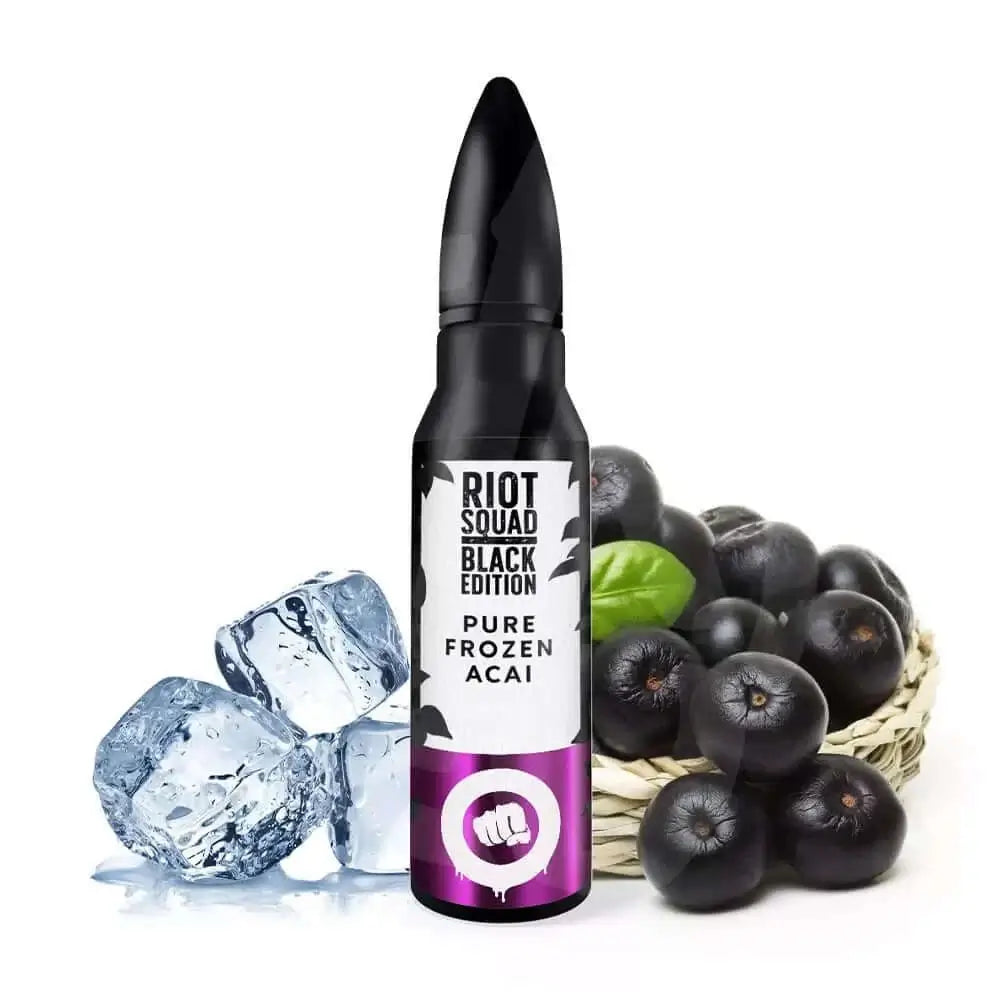 Riot Squad - Black Edition - Pure Frozen Acai - 5 ml Aroma - Haus des Dampfes