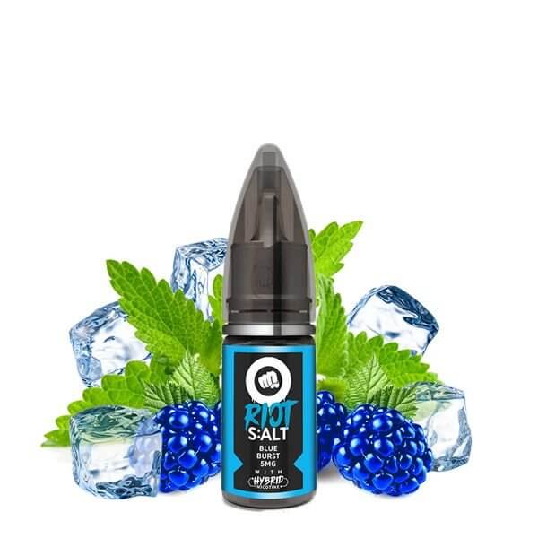 Riot Squad - Blue Burst - 20 mg/ml - Hybrid Nic Salt - 10 ml - Haus des Dampfes