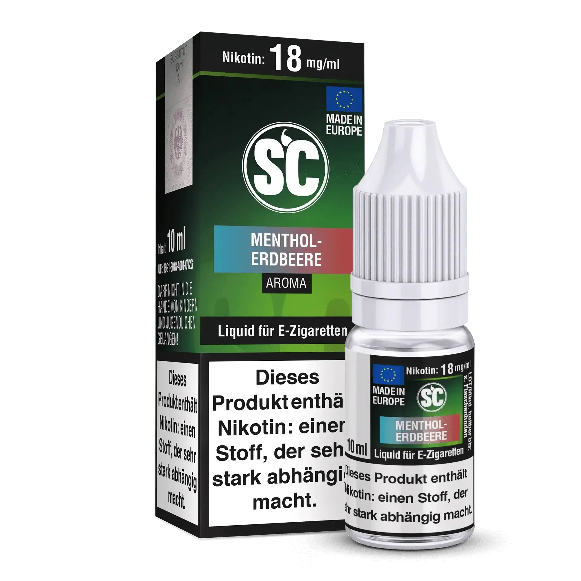 SC Liquid - Menthol Erdbeere - Haus des Dampfes