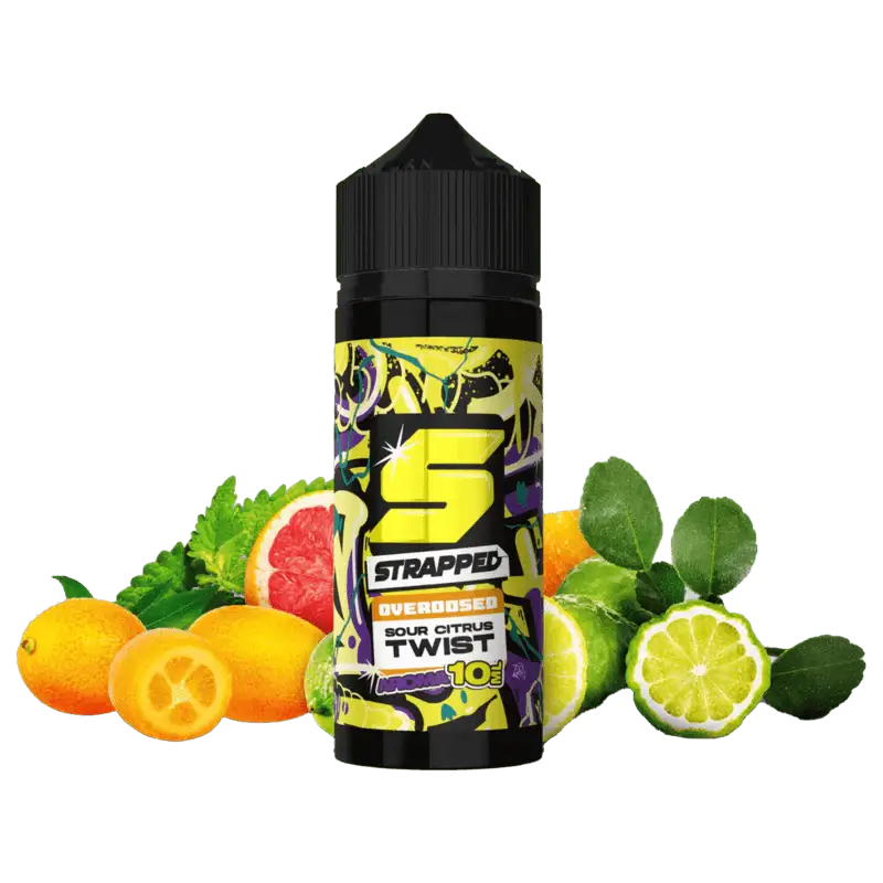 Strapped Overdosed - Sour Citrus Twist Aroma 10ml - Haus des Dampfes