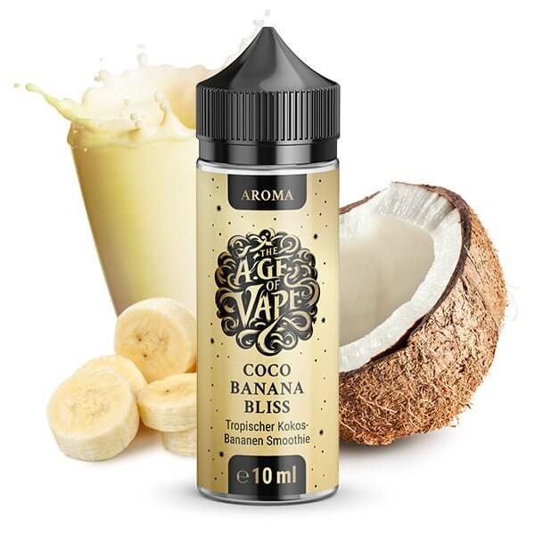 THE AGE OF VAPE - Coco Banana Bliss Aroma 10ml - Haus des Dampfes