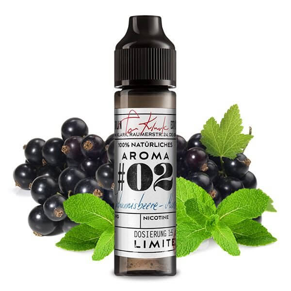 Tom Klark´s - No.02 Johannisbeere Minze - 10 ml Aroma - Haus des Dampfes