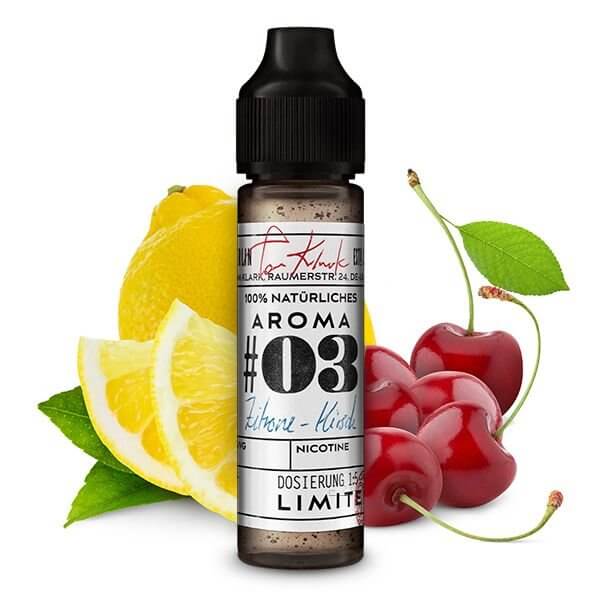 Tom Klark´s - No.03 Zitrone - Kirsch - 10 ml Aroma - Haus des Dampfes