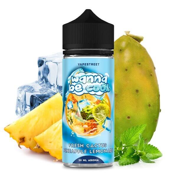 WANNA BE COOL - Fresh Cactus Pineapple Lemonade - 20 ml Aroma - Haus des Dampfes