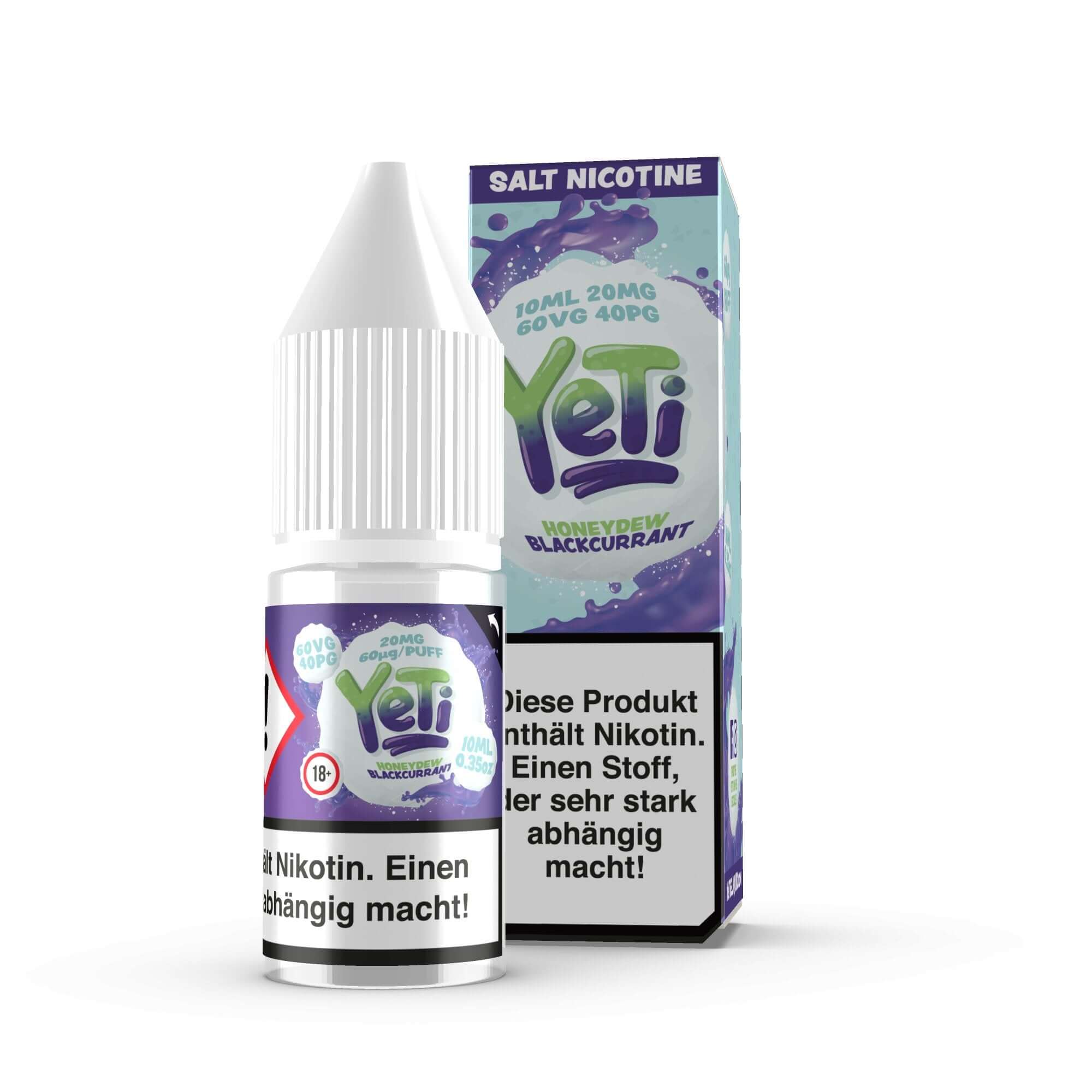 YETI - Honeydew Blackcurrant Nikotinsalz - Haus des Dampfes