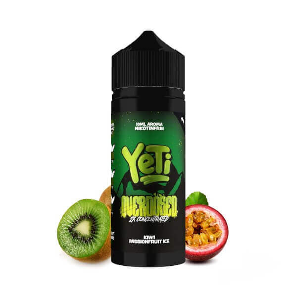 Yeti - Kiwi Passionfruit Ice Overdosed Aroma 10ml - Haus des Dampfes