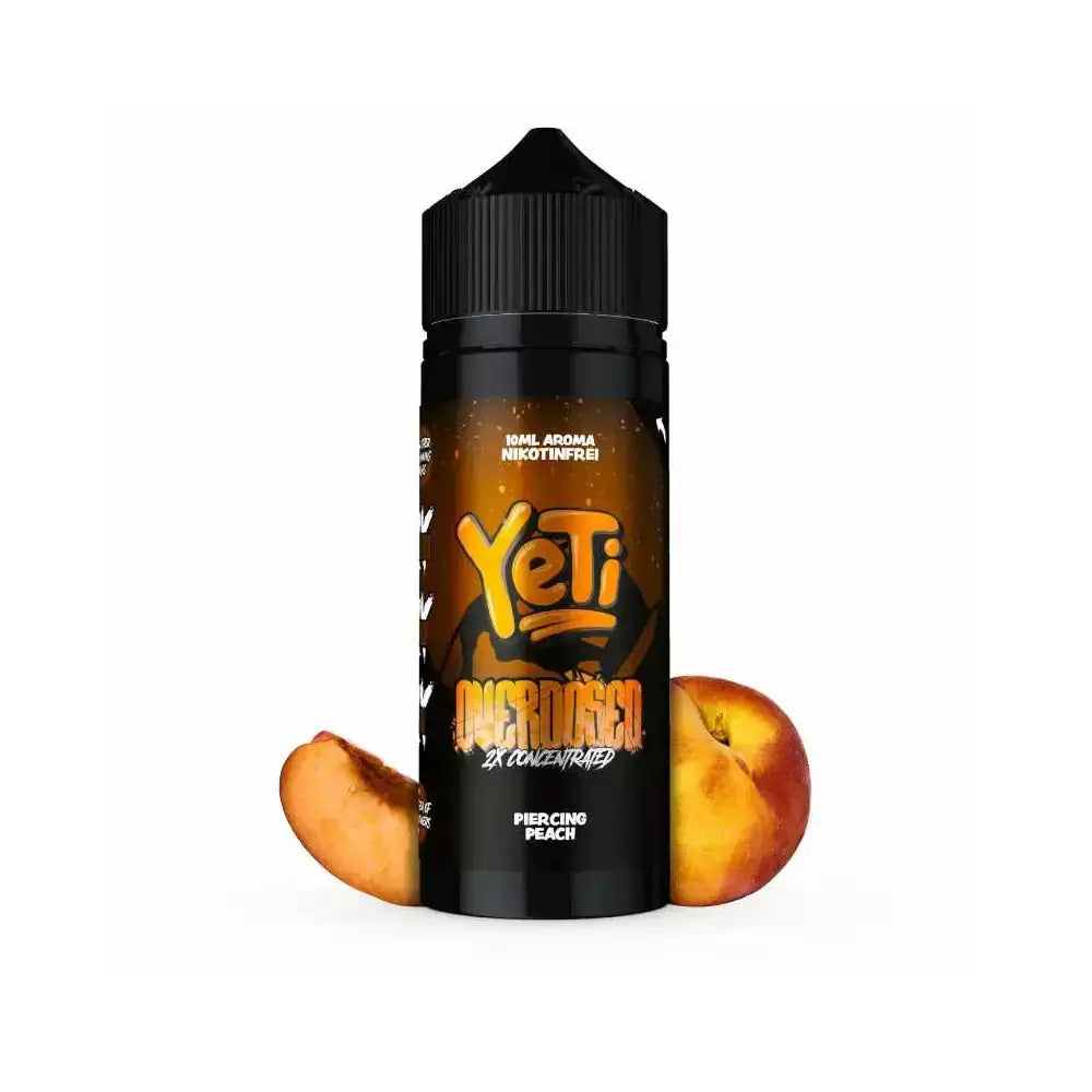 Yeti - Piercing Peach Yeti Overdosed Aroma 10ml - Haus des Dampfes