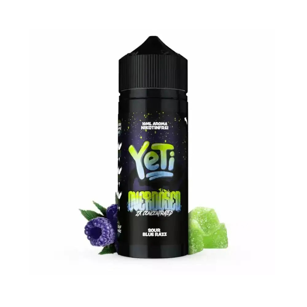 Yeti - Sour Blue Razz Overdosed Aroma 10ml - Haus des Dampfes