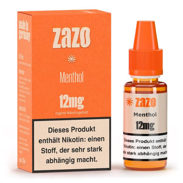 ZAZO Classics Menthol Liquid 10ml - Haus des Dampfes